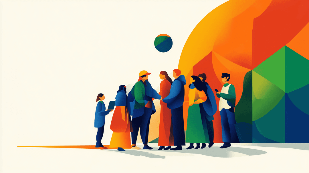 People connecting and building relationships